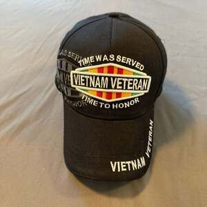 Golden Lion Vietnam Veteran Time Was Served Time To Honor Hat Cap